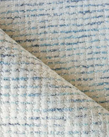 Exquisite Rugs Key West Hand-Tufted Ivory/Blue Rug, 5 ' x 8 ' | Thumbnail 4 Exquisite Rugs Key West Hand-Tufted Ivory/Blue Rug, 5 ' x 8 ' | Thumbnail 4