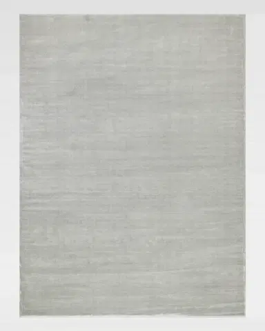 Exquisite Rugs Velutto Hand-Loomed Light Silver Rug, 4 ' x 6 ' | Thumbnail 2 Exquisite Rugs Velutto Hand-Loomed Light Silver Rug, 4 ' x 6 ' | Thumbnail 2