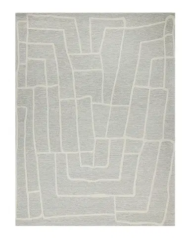 Exquisite Rugs Tangiers Hand-Tufted Blue/Ivory Rug | Thumbnail 1 Exquisite Rugs Tangiers Hand-Tufted Blue/Ivory Rug | Thumbnail 1