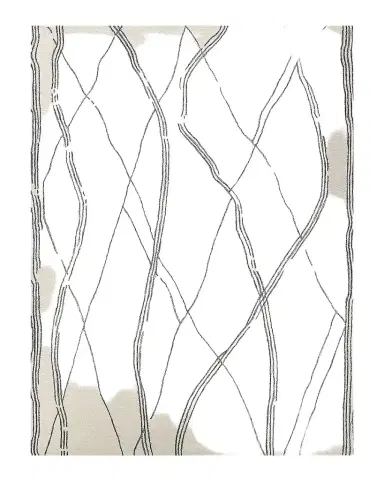 Exquisite Rugs Tangiers Hand-Tufted Ivory/Black Rug | Thumbnail 1 Exquisite Rugs Tangiers Hand-Tufted Ivory/Black Rug | Thumbnail 1