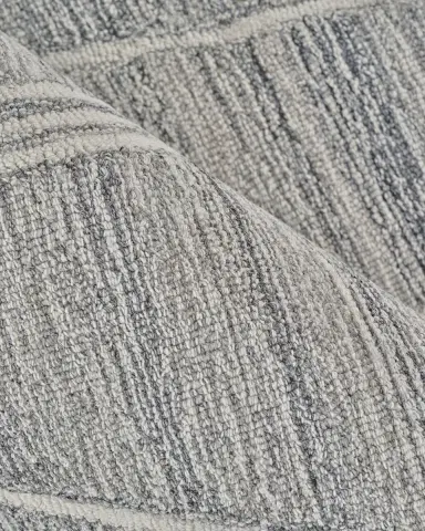 Exquisite Rugs Tangiers Hand-Tufted Gray/Ivory Rug | Thumbnail 4 Exquisite Rugs Tangiers Hand-Tufted Gray/Ivory Rug | Thumbnail 4