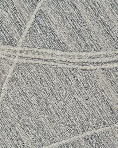 Exquisite Rugs Tangiers Hand-Tufted Gray/Ivory Rug | Thumbnail 5 Exquisite Rugs Tangiers Hand-Tufted Gray/Ivory Rug | Thumbnail 5