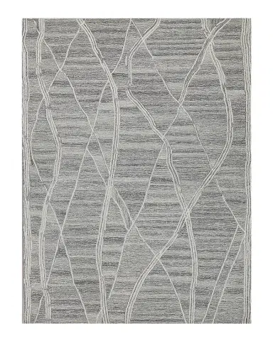 Exquisite Rugs Tangiers Hand-Tufted Gray/Ivory Rug | Thumbnail 1 Exquisite Rugs Tangiers Hand-Tufted Gray/Ivory Rug | Thumbnail 1