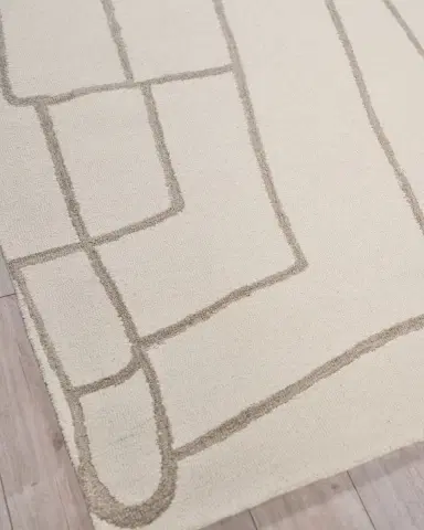 Exquisite Rugs Tangiers Hand-Tufted Ivory/Beige Rug | Thumbnail 3 Exquisite Rugs Tangiers Hand-Tufted Ivory/Beige Rug | Thumbnail 3