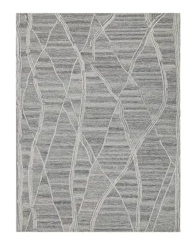Exquisite Rugs Tangiers Hand-Tufted Gray/Ivory Rug | Thumbnail 1 Exquisite Rugs Tangiers Hand-Tufted Gray/Ivory Rug | Thumbnail 1
