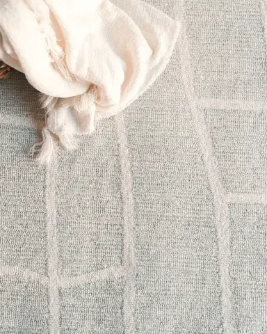 Exquisite Rugs Tangiers Hand-Tufted Blue/Ivory Rug | Thumbnail 7 Exquisite Rugs Tangiers Hand-Tufted Blue/Ivory Rug | Thumbnail 7
