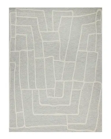 Exquisite Rugs Tangiers Hand-Tufted Blue/Ivory Rug | Thumbnail 1 Exquisite Rugs Tangiers Hand-Tufted Blue/Ivory Rug | Thumbnail 1