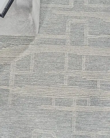 Exquisite Rugs Park City Hand-Tufted Light Gray/Ivory Rug | Thumbnail 5 Exquisite Rugs Park City Hand-Tufted Light Gray/Ivory Rug | Thumbnail 5