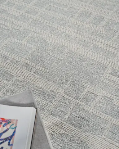 Exquisite Rugs Park City Hand-Tufted Light Gray/Ivory Rug | Thumbnail 7 Exquisite Rugs Park City Hand-Tufted Light Gray/Ivory Rug | Thumbnail 7