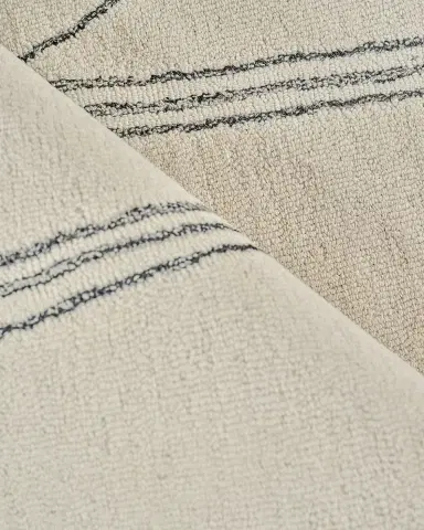 Exquisite Rugs Tangiers Hand-Tufted Ivory/Black Rug | Thumbnail 4 Exquisite Rugs Tangiers Hand-Tufted Ivory/Black Rug | Thumbnail 4