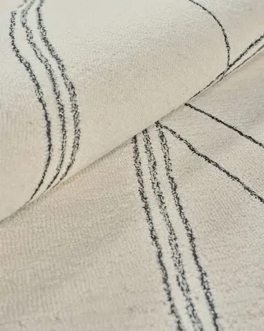 Exquisite Rugs Tangiers Hand-Tufted Ivory/Black Rug | Thumbnail 7 Exquisite Rugs Tangiers Hand-Tufted Ivory/Black Rug | Thumbnail 7