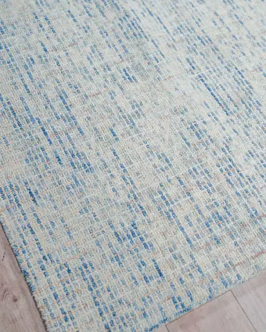 Exquisite Rugs Andora Hand-Tufted Blue/Ivory Rug | Thumbnail 3 Exquisite Rugs Andora Hand-Tufted Blue/Ivory Rug | Thumbnail 3