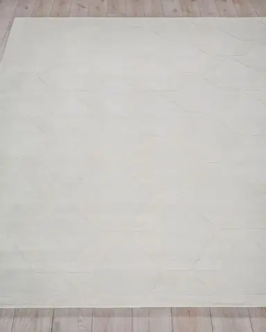 Exquisite Rugs Brunello Hand-Loomed White Rug | Thumbnail 4 Exquisite Rugs Brunello Hand-Loomed White Rug | Thumbnail 4