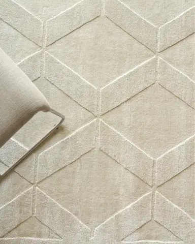 Exquisite Rugs Brunello Hand-Loomed Light Beige Rug | Thumbnail 6 Exquisite Rugs Brunello Hand-Loomed Light Beige Rug | Thumbnail 6