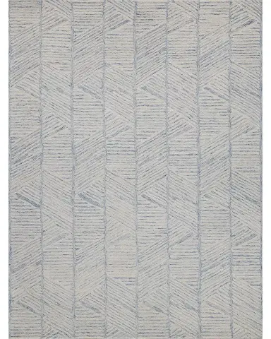 Exquisite Rugs Kascata Hand-Tufted Blue/Ivory Rug | Thumbnail 1 Exquisite Rugs Kascata Hand-Tufted Blue/Ivory Rug | Thumbnail 1