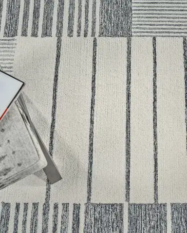 Exquisite Rugs Castine Hand-Tufted Gray Rug | Thumbnail 8 Exquisite Rugs Castine Hand-Tufted Gray Rug | Thumbnail 8