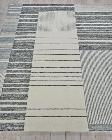 Exquisite Rugs Castine Hand-Tufted Gray Rug | Thumbnail 2 Exquisite Rugs Castine Hand-Tufted Gray Rug | Thumbnail 2
