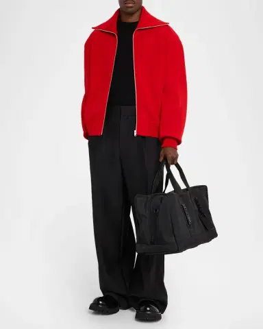 MOSCHINO Men's Cordura Nylon Duffel Bag | Thumbnail 5 MOSCHINO Men's Cordura Nylon Duffel Bag | Thumbnail 5