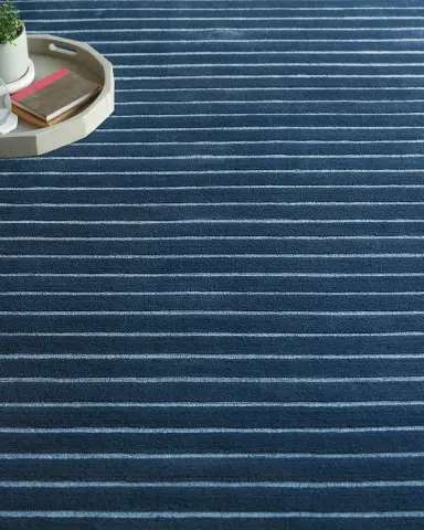 Exquisite Rugs Amani Hand-Loomed Navy Rug, 4 ' x 6 ' | Thumbnail 7 Exquisite Rugs Amani Hand-Loomed Navy Rug, 4 ' x 6 ' | Thumbnail 7