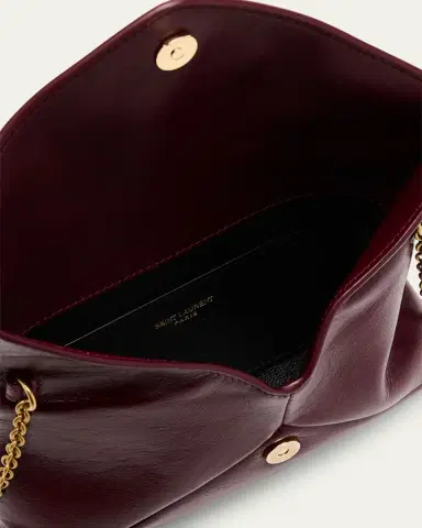Saint Laurent Cassandre Small YSL Pouch Bag in Shiny Calfskin Leather | Thumbnail 4 Saint Laurent Cassandre Small YSL Pouch Bag in Shiny Calfskin Leather | Thumbnail 4