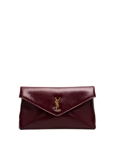 Saint Laurent Cassandre Small YSL Pouch Bag in Shiny Calfskin Leather | Thumbnail 1 Saint Laurent Cassandre Small YSL Pouch Bag in Shiny Calfskin Leather | Thumbnail 1