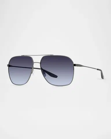 Barton Perreira Men 's Aeronaut Aviator Sunglasses | Thumbnail 2 Barton Perreira Men 's Aeronaut Aviator Sunglasses | Thumbnail 2