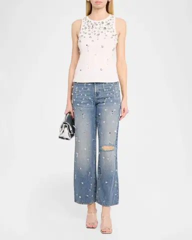 SIMKHAI Alistair Embellished Tank Top | Thumbnail 2 SIMKHAI Alistair Embellished Tank Top | Thumbnail 2
