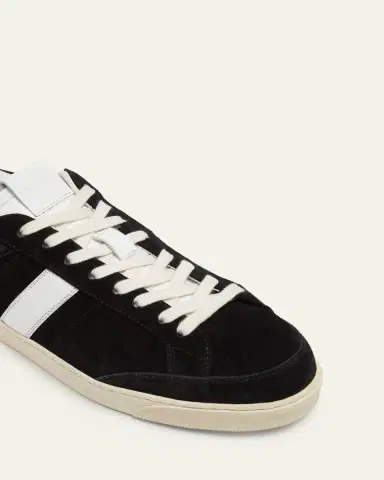 Tom Ford Men's Blake Suede Low-Top Sneakers | Thumbnail 5 Tom Ford Men's Blake Suede Low-Top Sneakers | Thumbnail 5