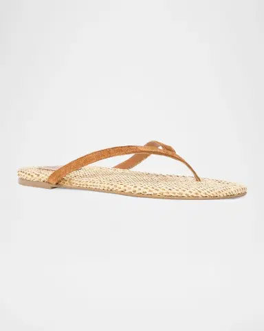 STAUD Freja Suede Thong Sandals | Thumbnail 3 STAUD Freja Suede Thong Sandals | Thumbnail 3