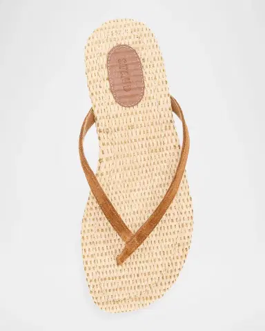 STAUD Freja Suede Thong Sandals | Thumbnail 5 STAUD Freja Suede Thong Sandals | Thumbnail 5