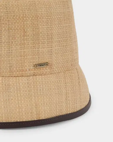 Eugenia Kim Yuki Packable Raffia Bucket Hat | Thumbnail 2 Eugenia Kim Yuki Packable Raffia Bucket Hat | Thumbnail 2