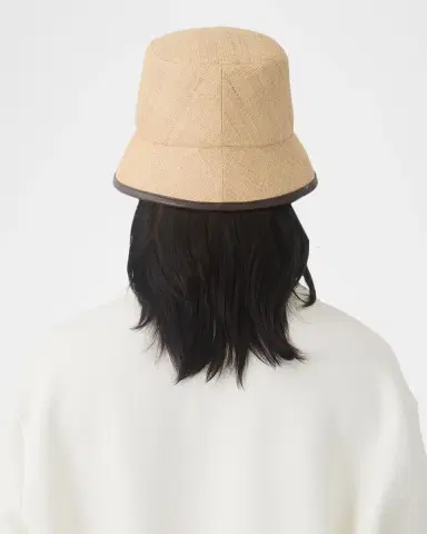 Eugenia Kim Yuki Packable Raffia Bucket Hat | Thumbnail 3 Eugenia Kim Yuki Packable Raffia Bucket Hat | Thumbnail 3
