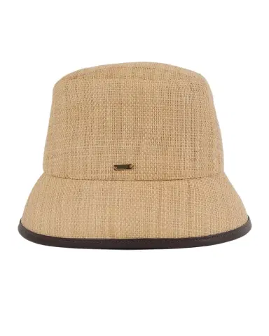 Eugenia Kim Yuki Packable Raffia Bucket Hat | Thumbnail 1 Eugenia Kim Yuki Packable Raffia Bucket Hat | Thumbnail 1