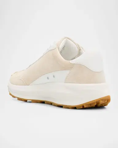 Tory Burch Tory Mixed Leather Trainers | Thumbnail 2 Tory Burch Tory Mixed Leather Trainers | Thumbnail 2