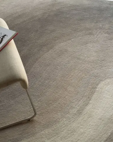 Exquisite Rugs Mitomo Hand-Tufted Charcoal & Ivory Rug | Thumbnail 5 Exquisite Rugs Mitomo Hand-Tufted Charcoal & Ivory Rug | Thumbnail 5