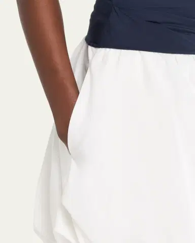 SIMKHAI Salina Cotton Bubble Mini Dress | Thumbnail 5 SIMKHAI Salina Cotton Bubble Mini Dress | Thumbnail 5