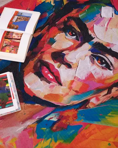 Exquisite Rugs x Frida Kahlo Red/Multi Rug | Thumbnail 3 Exquisite Rugs x Frida Kahlo Red/Multi Rug | Thumbnail 3