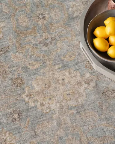 Exquisite Rugs Artisan Power-Loomed Light Blue Rug | Thumbnail 4 Exquisite Rugs Artisan Power-Loomed Light Blue Rug | Thumbnail 4