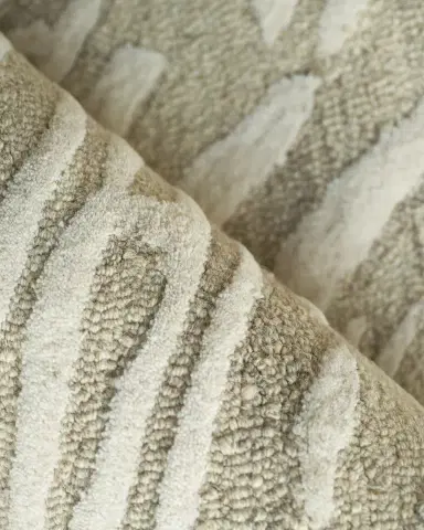 Exquisite Rugs Entro Hand-Tufted Beige & Ivory Rug | Thumbnail 5 Exquisite Rugs Entro Hand-Tufted Beige & Ivory Rug | Thumbnail 5