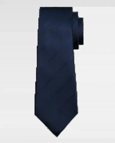 Kiton Men's Tonal Stripe Silk 7-Fold Tie | Thumbnail 2 Kiton Men's Tonal Stripe Silk 7-Fold Tie | Thumbnail 2