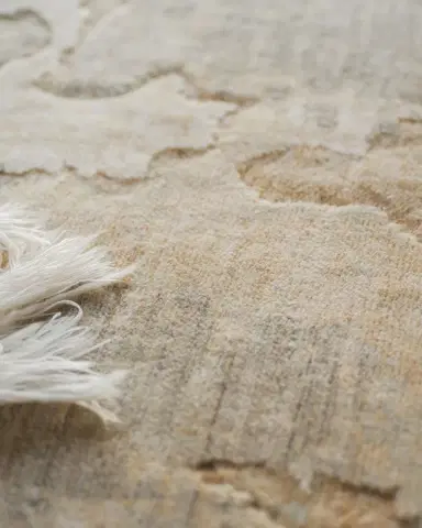 Exquisite Rugs Infinity Power-Loomed Silver/Beige Rug | Thumbnail 5 Exquisite Rugs Infinity Power-Loomed Silver/Beige Rug | Thumbnail 5
