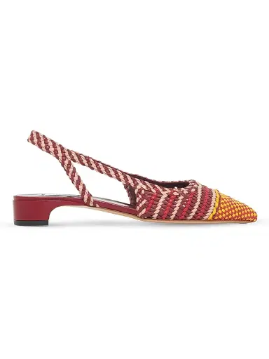 Gabriela Hearst Women's Perro 20MM Leather Pumps - Bordeaux Fuschia - Size 11.5 | Thumbnail 1 Gabriela Hearst Women's Perro 20MM Leather Pumps - Bordeaux Fuschia - Size 11.5 | Thumbnail 1