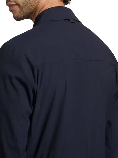 CORNELIANI Men's Stretch Wool-Nylon Travel Jacket - Navy - Size 48 | Thumbnail 6 CORNELIANI Men's Stretch Wool-Nylon Travel Jacket - Navy - Size 48 | Thumbnail 6