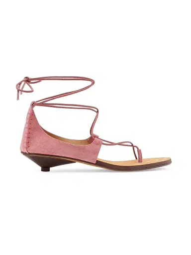 Ulla Johnson Women's Aves Bare Leather Sandals - Pink - Size 10 | Thumbnail 1 Ulla Johnson Women's Aves Bare Leather Sandals - Pink - Size 10 | Thumbnail 1