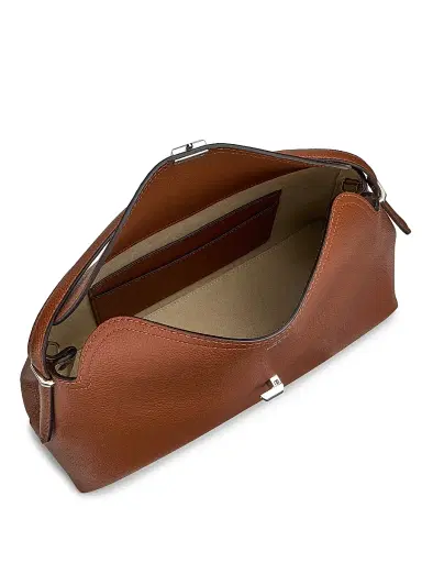 Toteme Women's T-Lock Grained-Leather Top Handle Bag - Sienna | Thumbnail 5 Toteme Women's T-Lock Grained-Leather Top Handle Bag - Sienna | Thumbnail 5