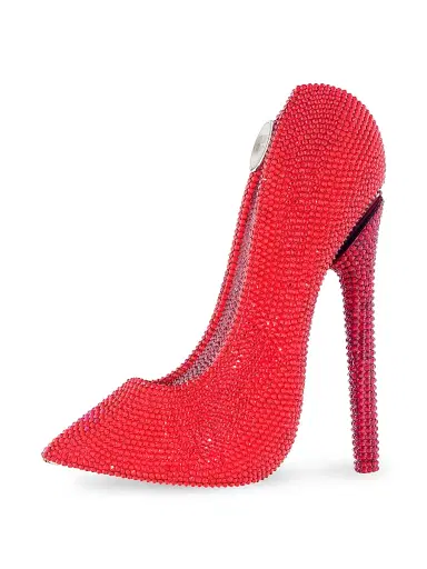 Judith Leiber Couture Women's Stiletto Crystal Clutch - Silver Light Siam Multi | Thumbnail 2 Judith Leiber Couture Women's Stiletto Crystal Clutch - Silver Light Siam Multi | Thumbnail 2