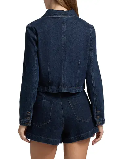 PAIGE Women's Lydia Utility Denim Jacket - Ballast | Thumbnail 5 PAIGE Women's Lydia Utility Denim Jacket - Ballast | Thumbnail 5