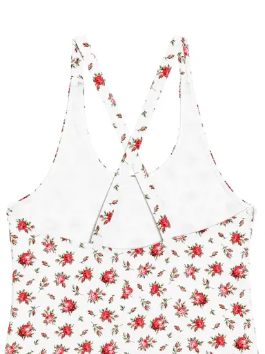 Dolce & Gabbana Little Girl's & Girl's Rose-Print One-Piece Swimsuit - Roselline - Size 14 | Thumbnail 4 Dolce & Gabbana Little Girl's & Girl's Rose-Print One-Piece Swimsuit - Roselline - Size 14 | Thumbnail 4