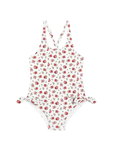 Dolce & Gabbana Little Girl's & Girl's Rose-Print One-Piece Swimsuit - Roselline - Size 14 | Thumbnail 1 Dolce & Gabbana Little Girl's & Girl's Rose-Print One-Piece Swimsuit - Roselline - Size 14 | Thumbnail 1