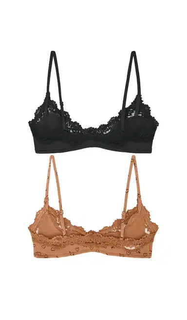 SKIMS Fits Everybody Lace Scoop Bralette 2-pack | Thumbnail 2 SKIMS Fits Everybody Lace Scoop Bralette 2-pack | Thumbnail 2